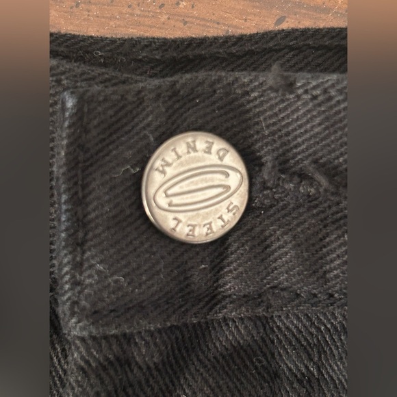 NWT VINTAGE STEEL denim shorts - Picture 7 of 12